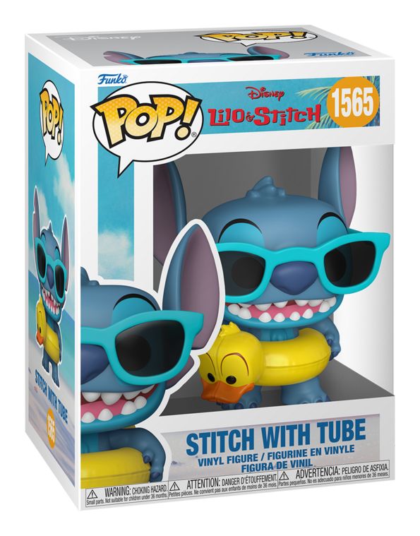 Lilo & Stitch Stitch With Tube Pop! Vinyl Figure