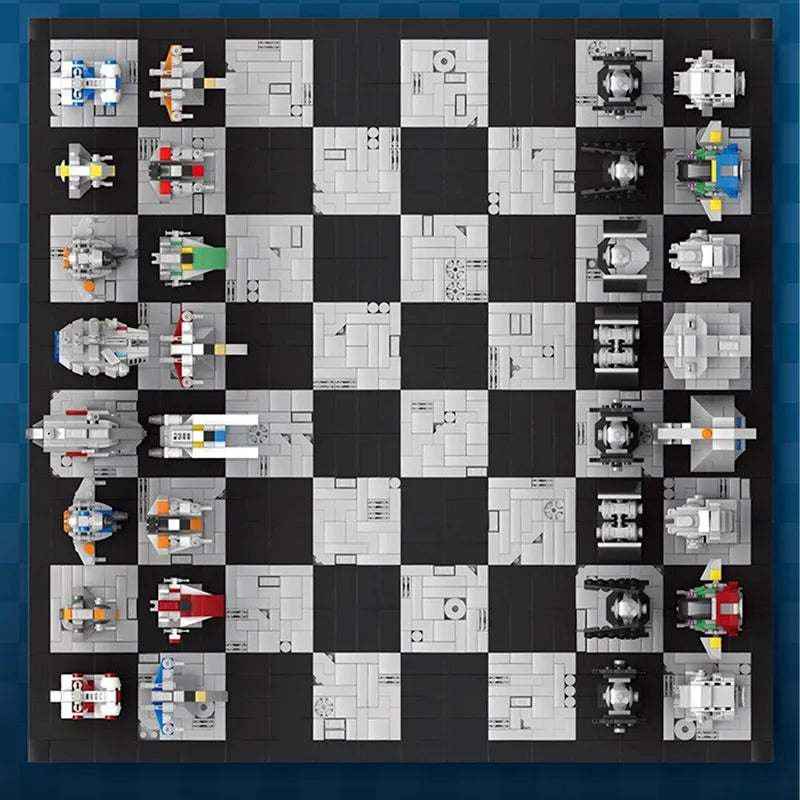 Collector's Edition Galactic Chess Set 3800pcs